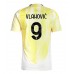 Juventus Dusan Vlahovic #9 Borte Drakt 2024-25 Kortermet